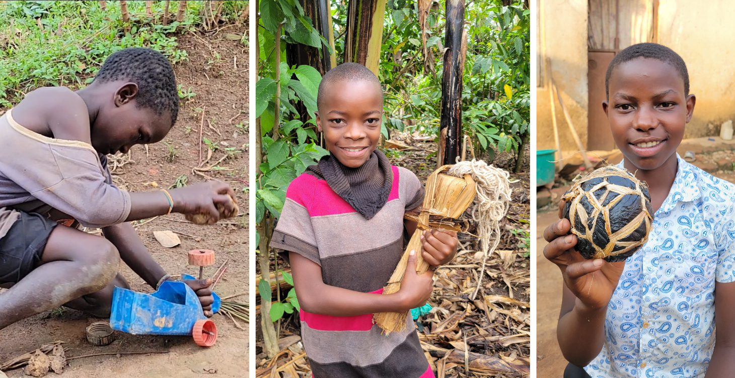 Toys kids made themselves Toys kids made themselves