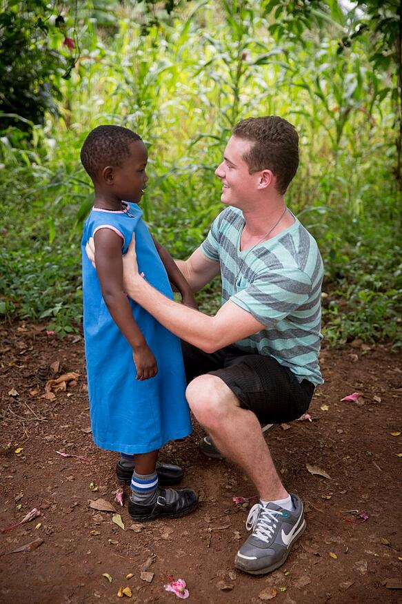 Butono standing with Scott Butono standing with Scott