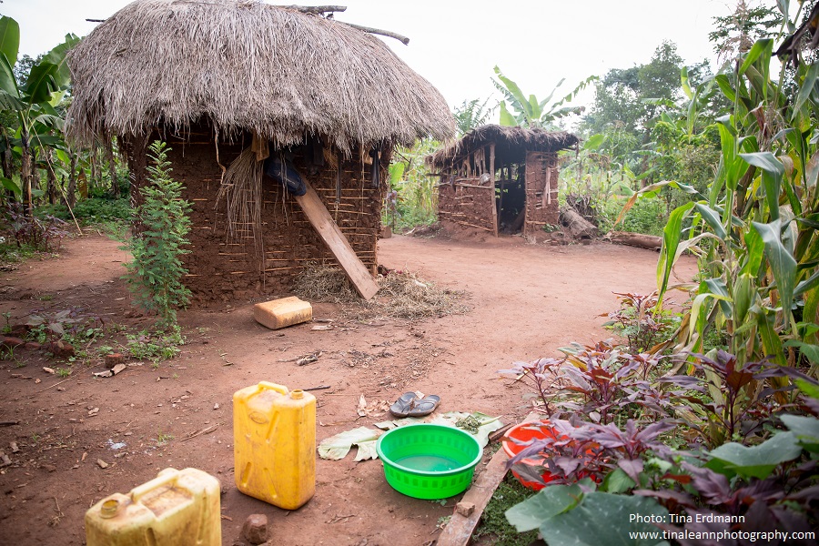 The home Oliver shares with her mother and siblings