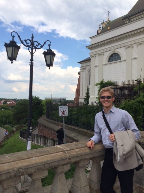 image of young tourist wearing sunglasses
