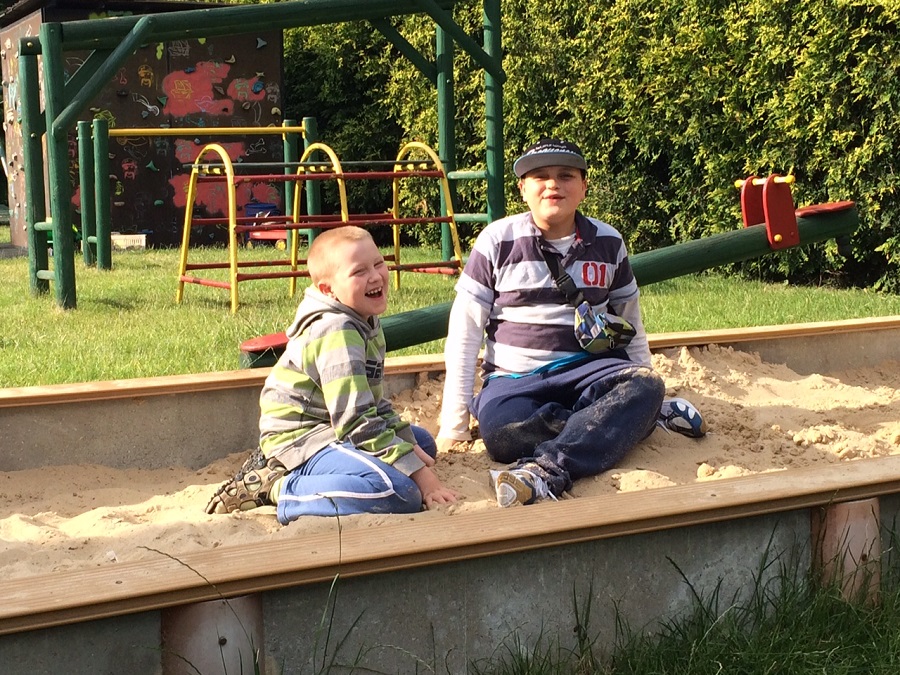 Kuba and Conrad, my English language learners.