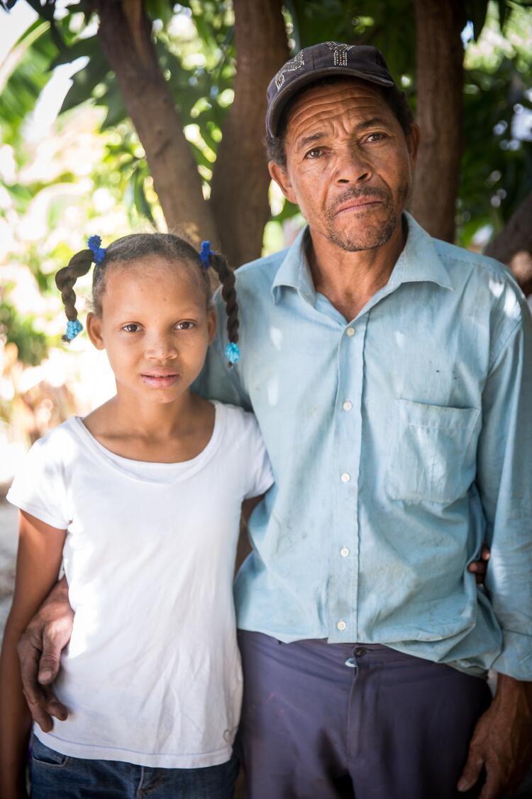 Silvia and her father