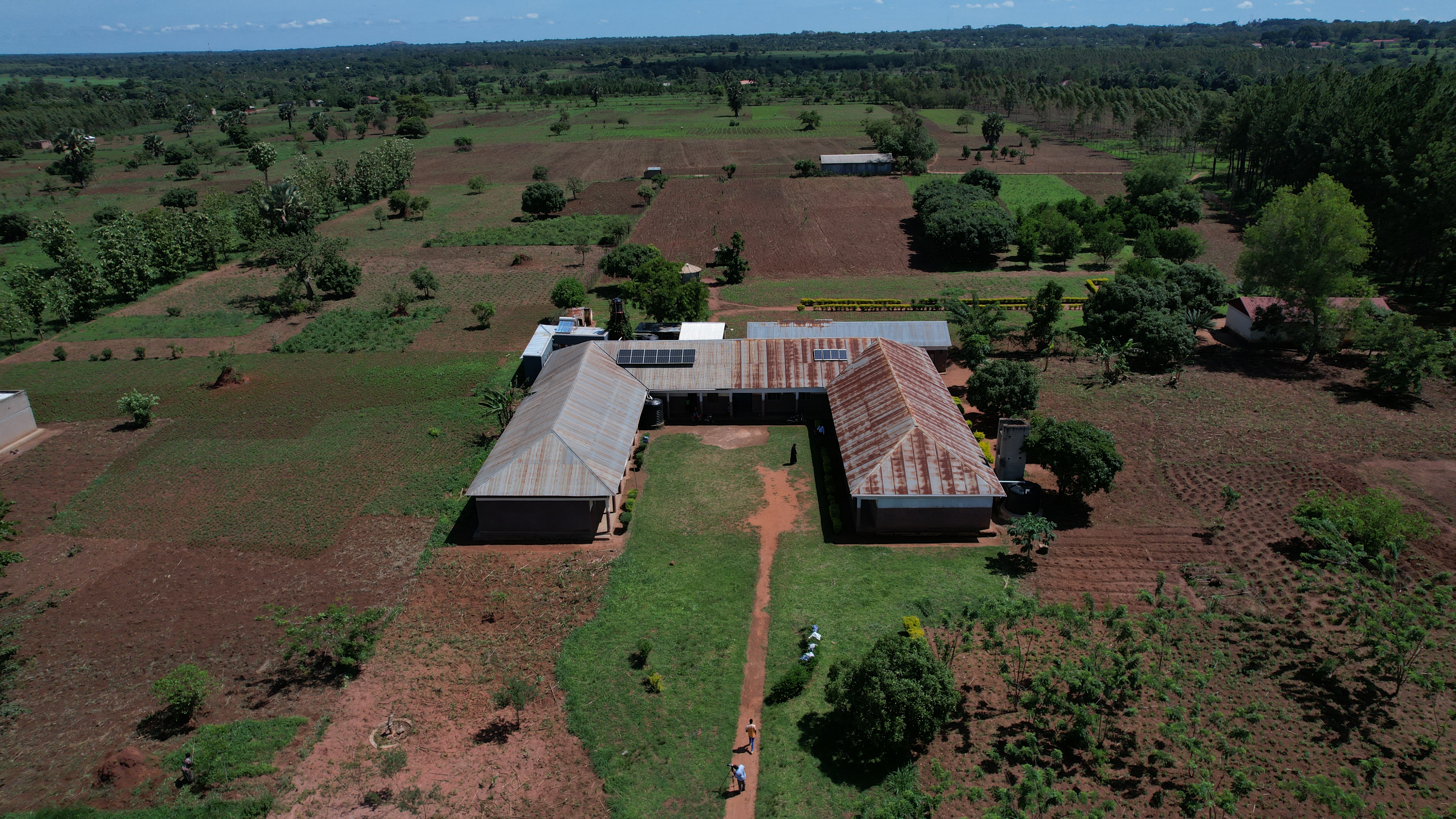 Building in Northern Uganda