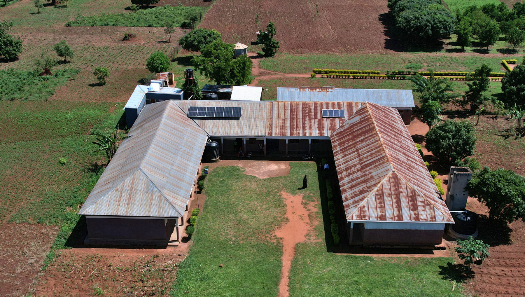 Formation House Drone Picture