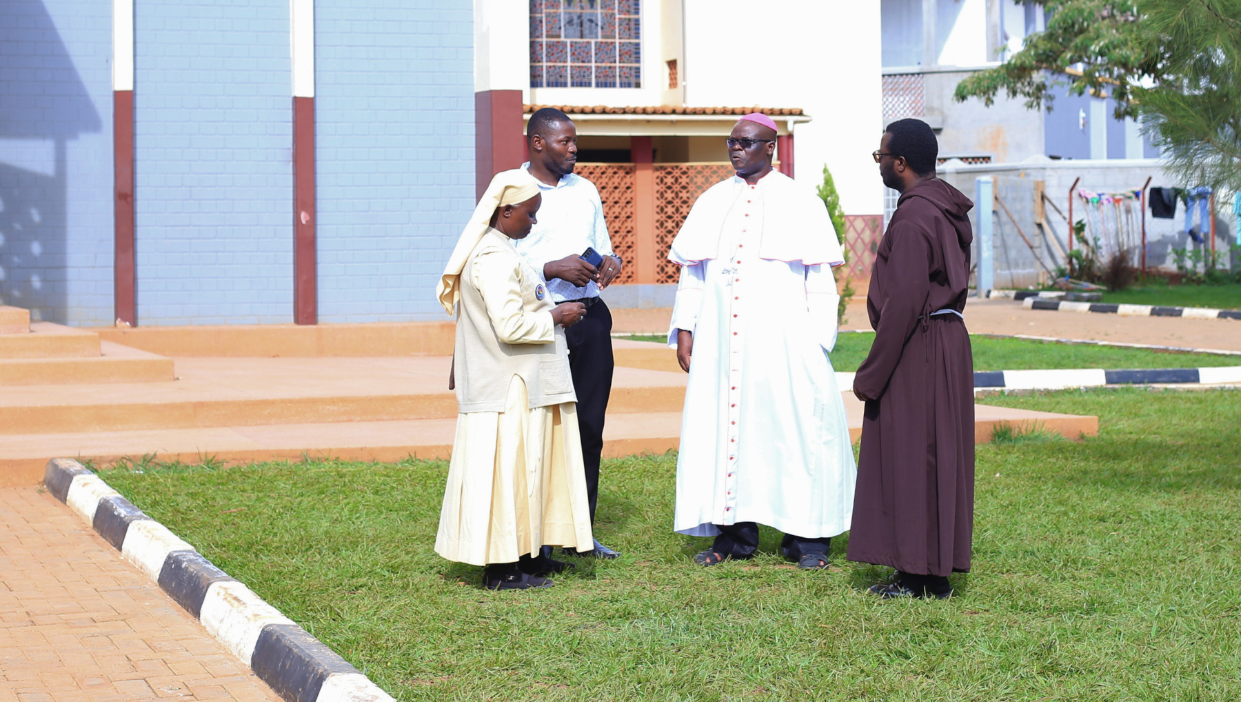 Bishop with Founders