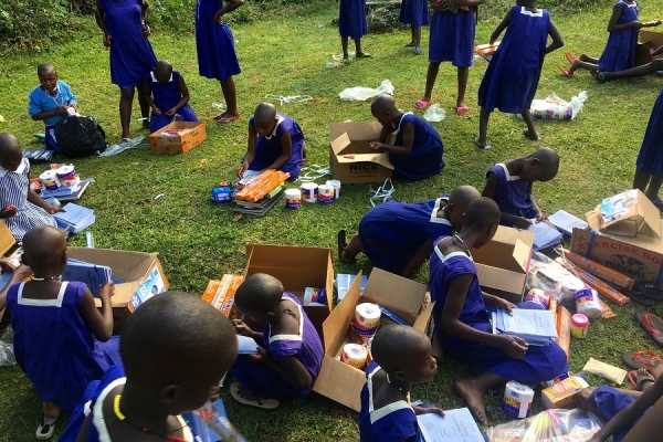 Back to School Trick or Treat: Sponsors Put School Supplies in the Bag