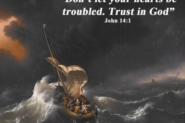 ''Do not let your hearts be troubled''- FIFTH SUNDAY OF EASTER.