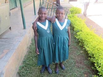 Ester Masane and Deborah Zuluka